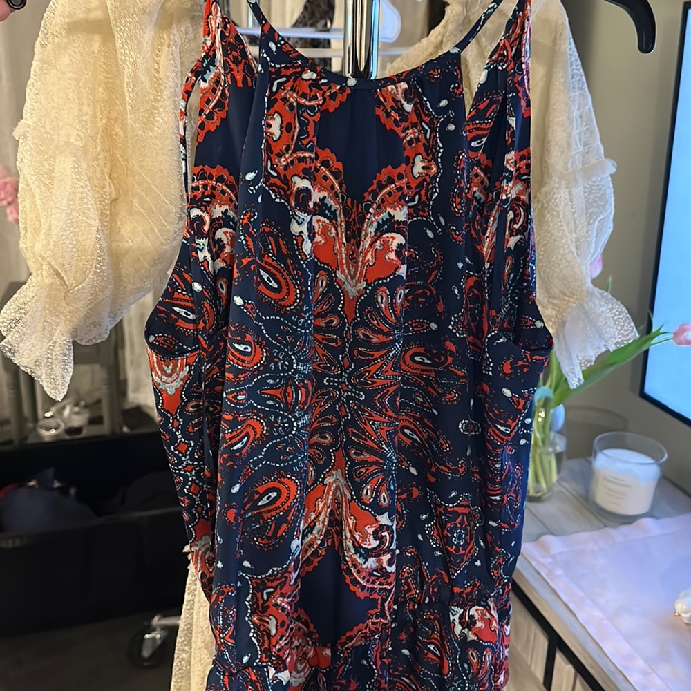 Multicolor, short romper